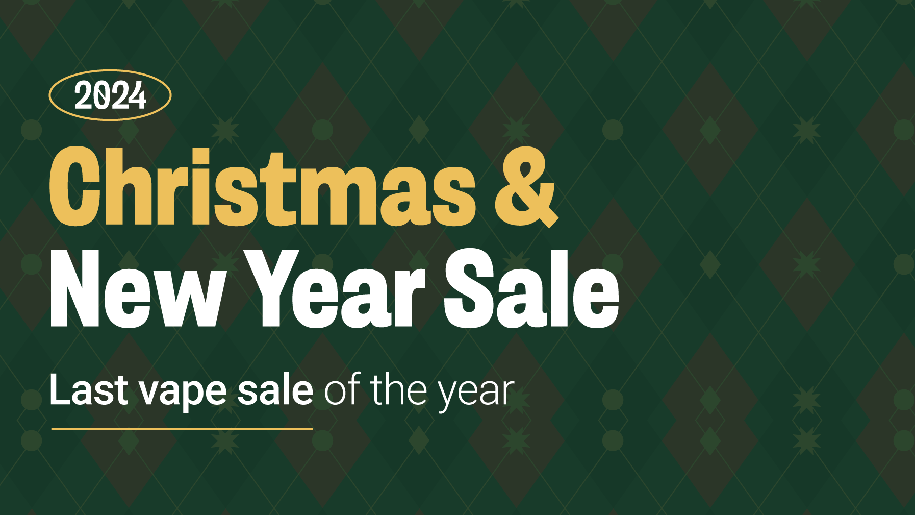 2024 Best Christmas & New Year Vape Sale and Deals