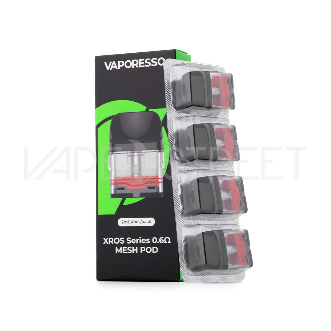 Vaporesso Xros Series Replacement Pods 0.6ohm 4pack