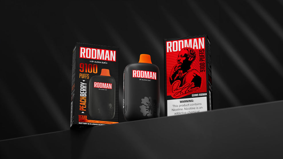 Rodman x Aloha Sun Disposable | Flavor List | Vape Street Rodman x Aloha Sun Disposable | Flavor List | Vape Street