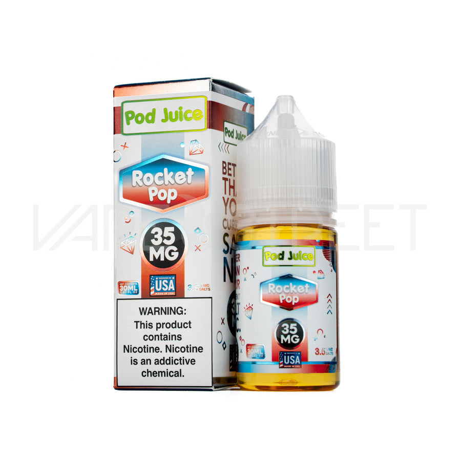 Pod Juice Salt Freeze Rocket Pop 30mL Vape Juice