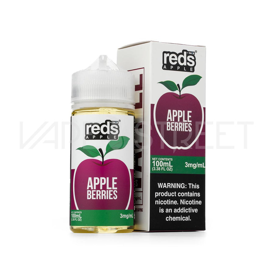 7 Daze Reds Apple Ejuice Berries 100ml