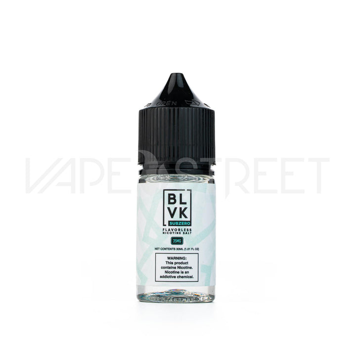 BLVK Salt Flavorless Menthol E-liquid 30mL
