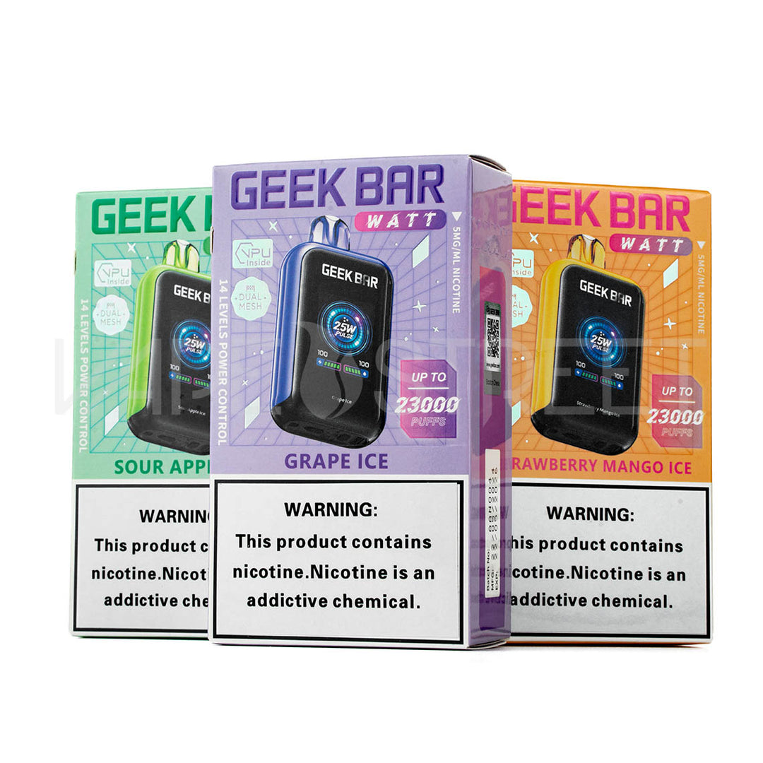 Geek Bar Watt Disposable Vape Street