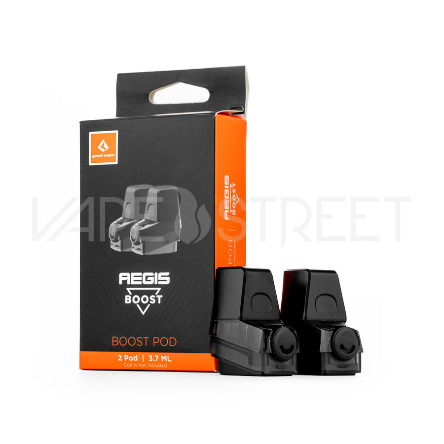 Geekvape Aegis Boost Replacement Pods - 2 Pack | Vape Street Geekvape Aegis Boost Replacement Pods - 2 Pack | Vape Street