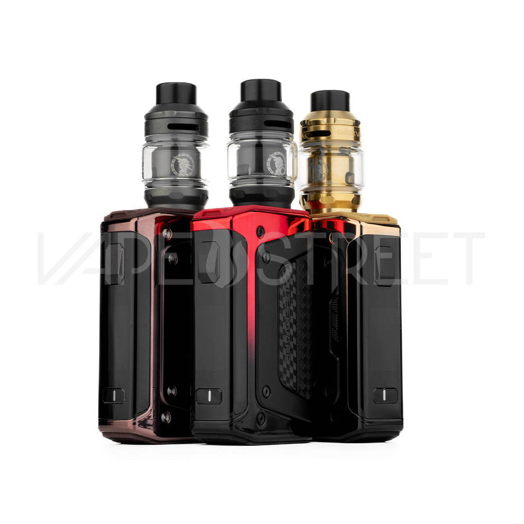 Geekvape Aegis Legend 5 Starter Kit Earth Brown, Turbo Red, Racing Gold