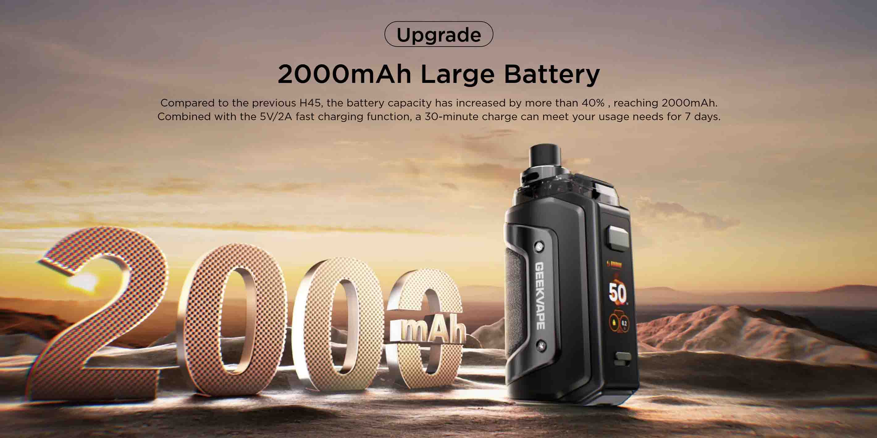 Geekvape Aegis Hero 5 50W Pod System