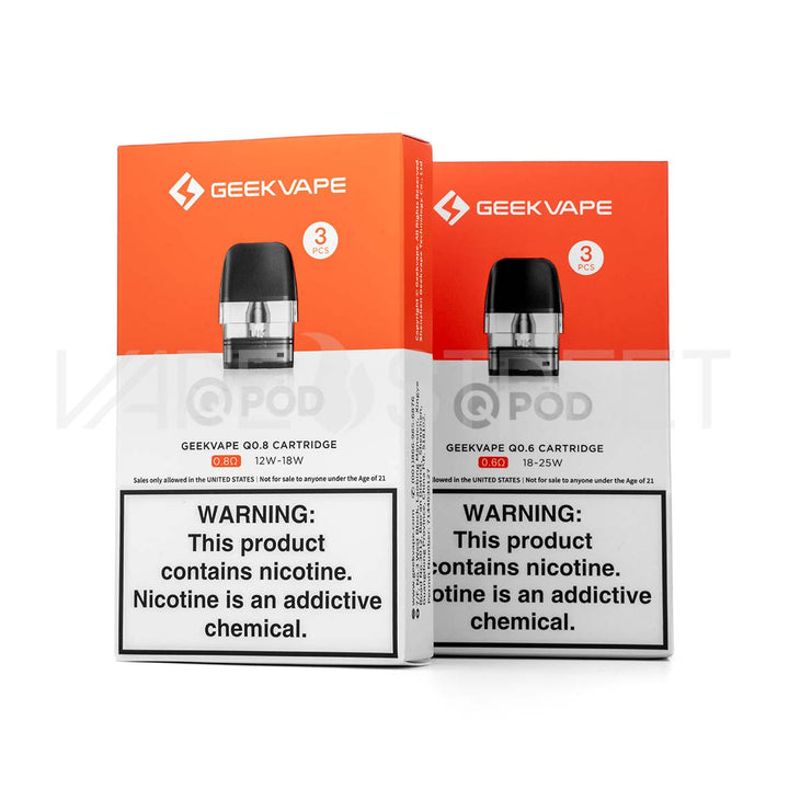 Geekvape Q Replacement Pods 3 Pack