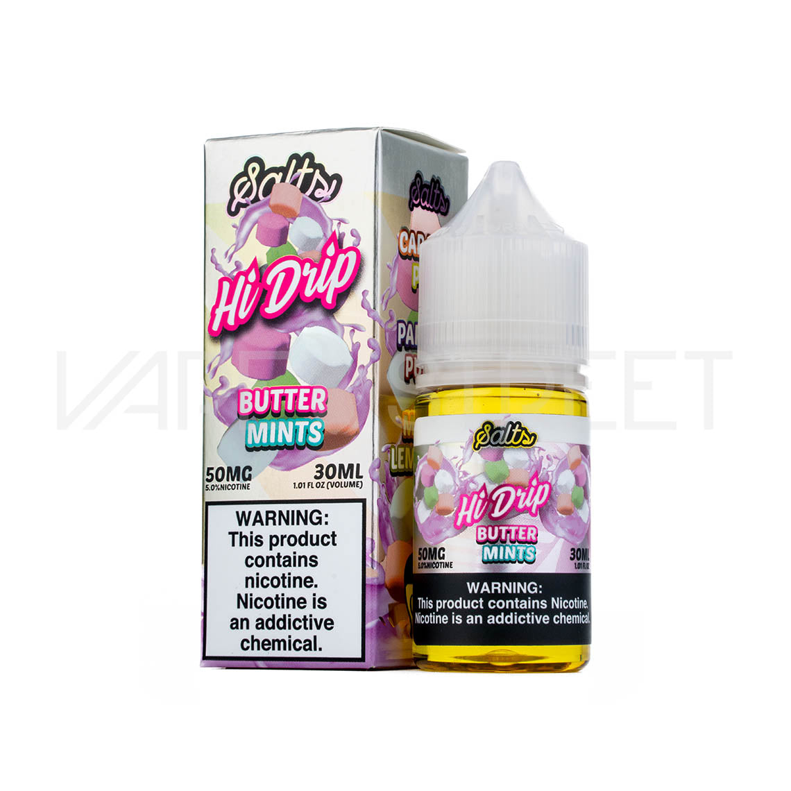 Hi-Drip Salts Butter Mints - 30mL | Nicotine Salts | Vape Street