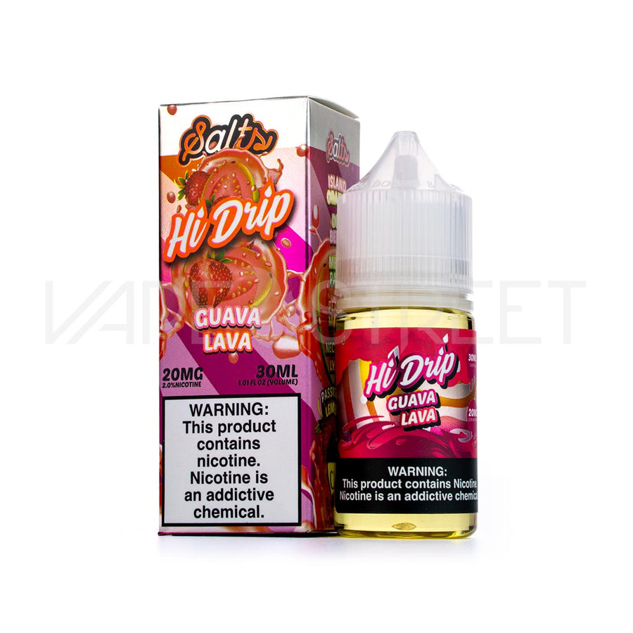Hi-Drip Salts Guava Lava 30mL Vape Juice