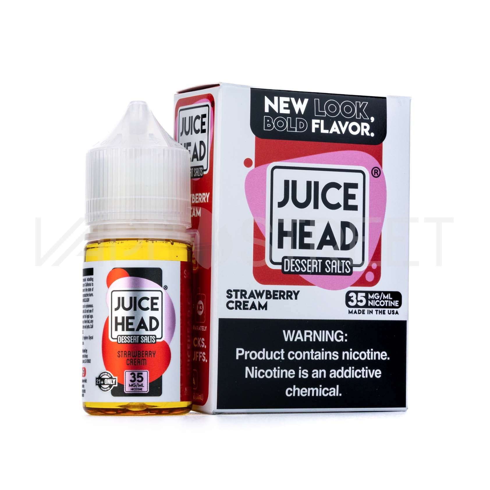 Juice Head Dessert Salts Strawberry Cream
