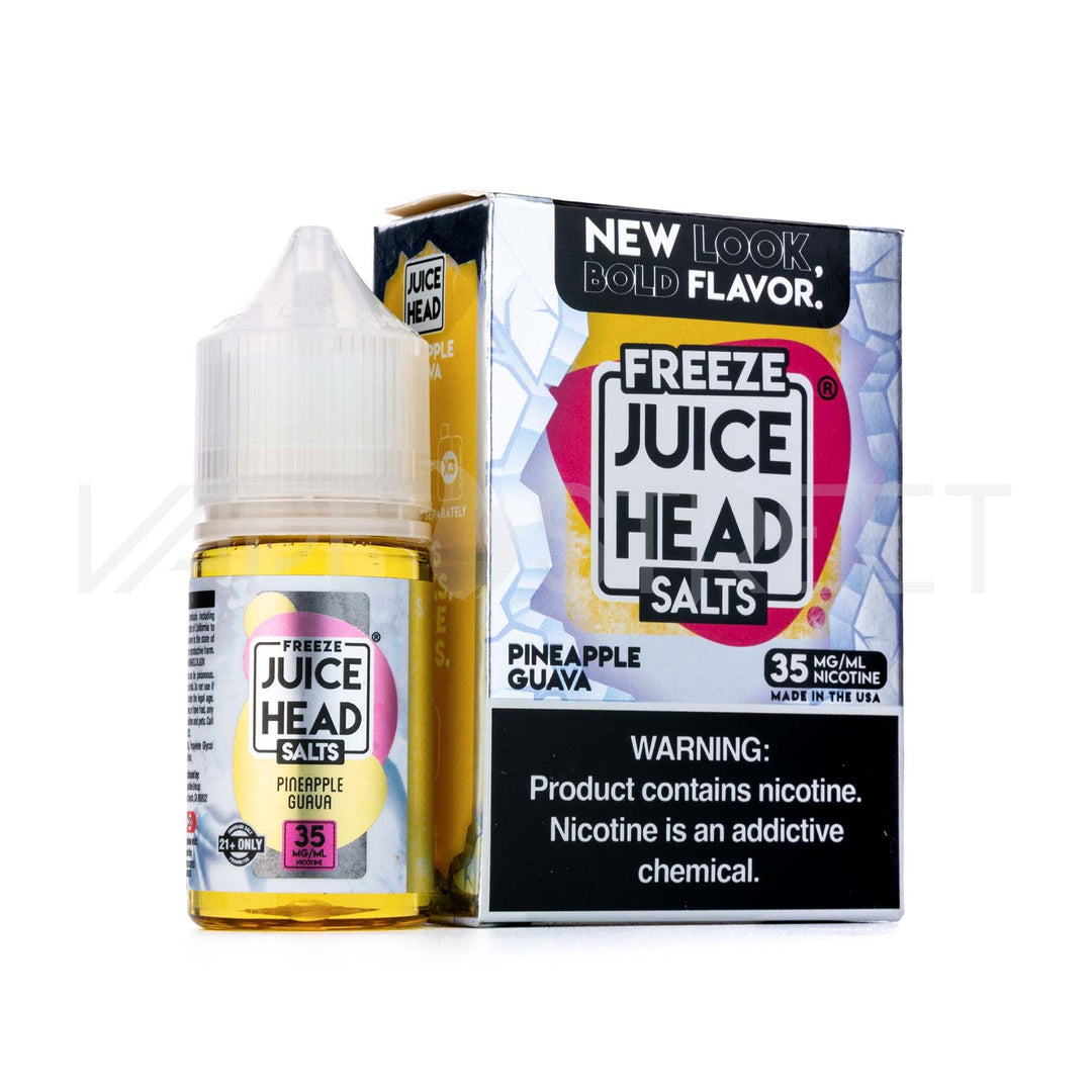 Juice Head Salts Freeze Pineapple Guava 30mL Vape Juice