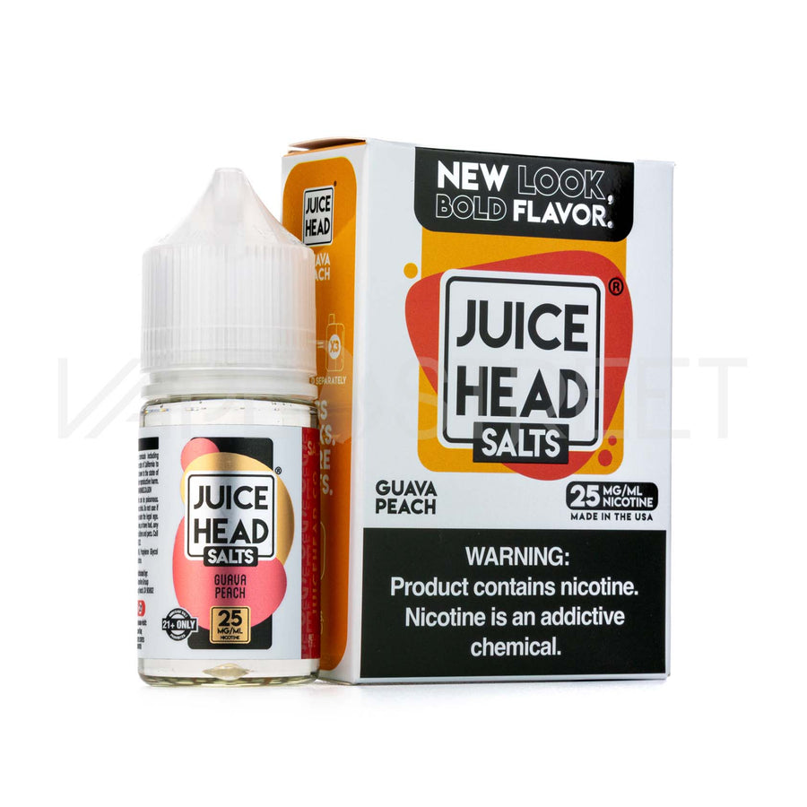 Juice Head Salts Guava Peach 30mL Vape Juice