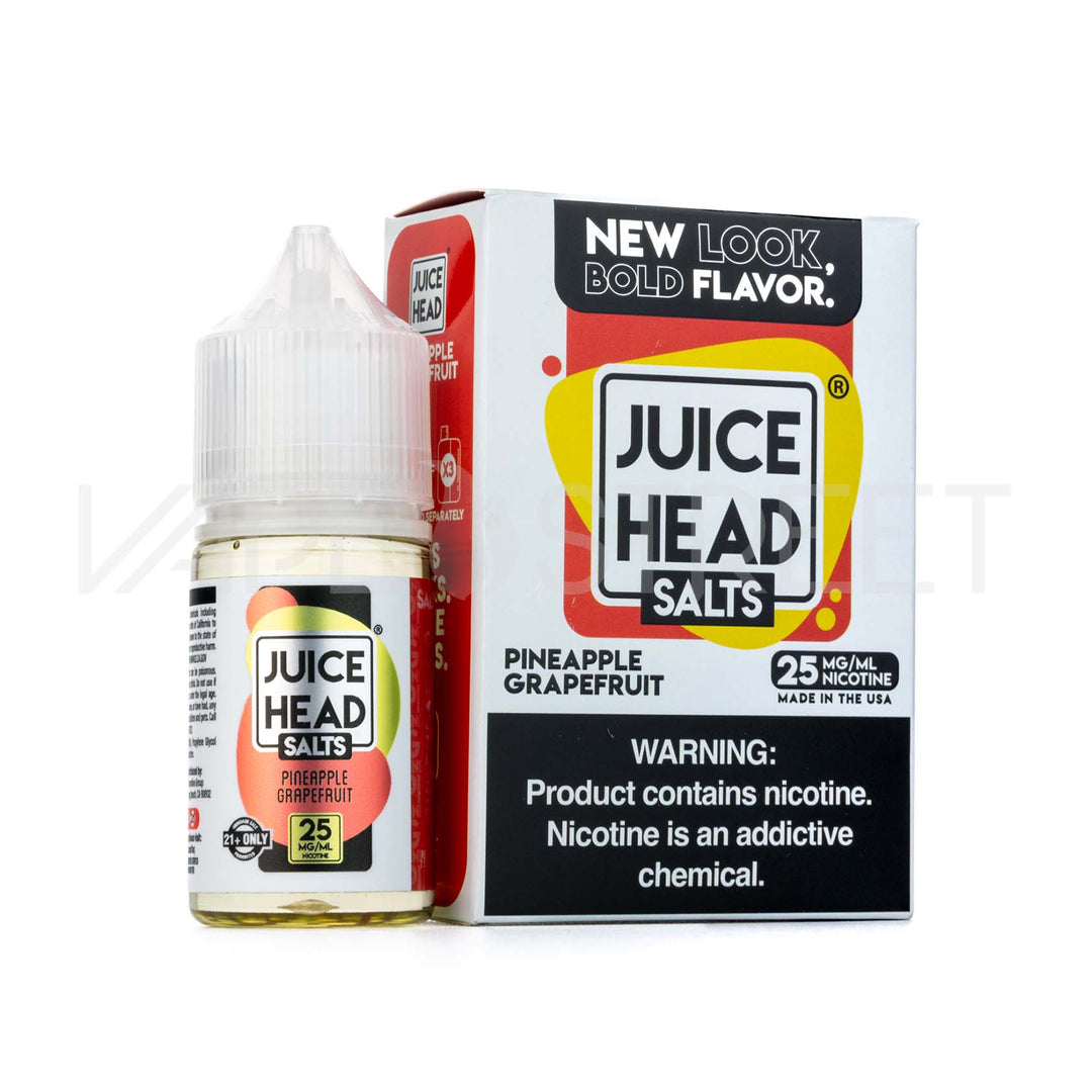 Juice Head Salts Pineapple Grapefruit 30mL Vape Juice