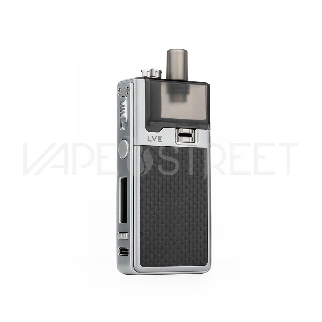 LVE Orion II 40W Pod System silver Textured Carbon