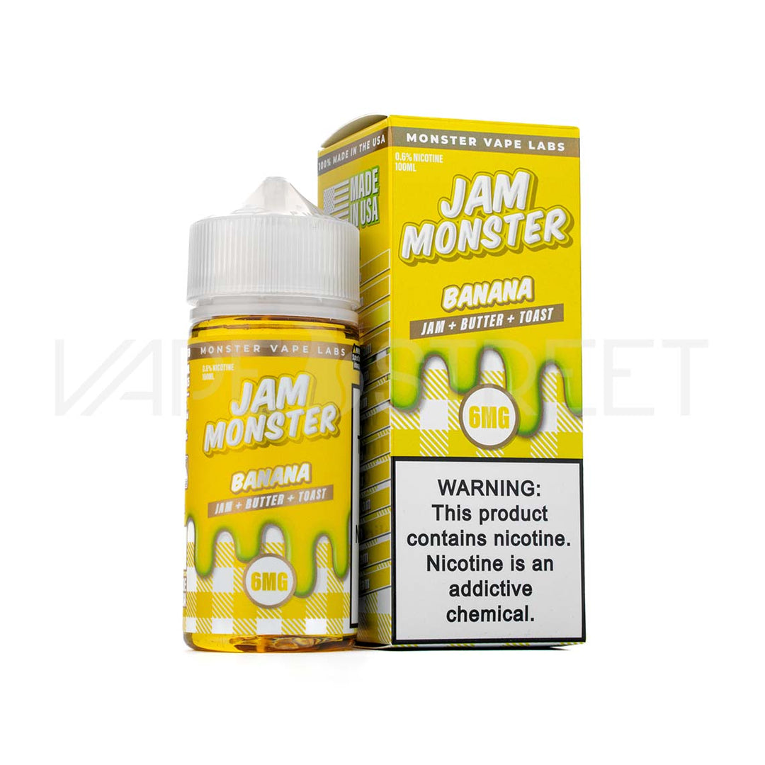 Jam Monster Banana 100mL Vape Juice