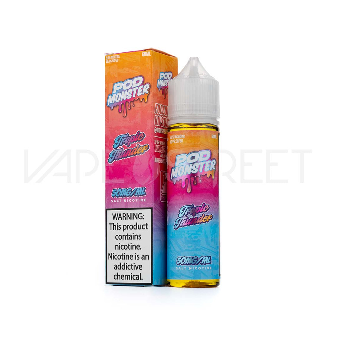Pod Monster Salt Tropic Thunder 60mL Vape Juice