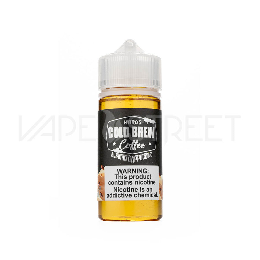 Nitro's Cold Brew Coffee Almond Cappuccino - 100ml | E-Liquid | Vape Street Nitro's Cold Brew Coffee Almond Cappuccino - 100ml | E-Liquid | Vape Street
