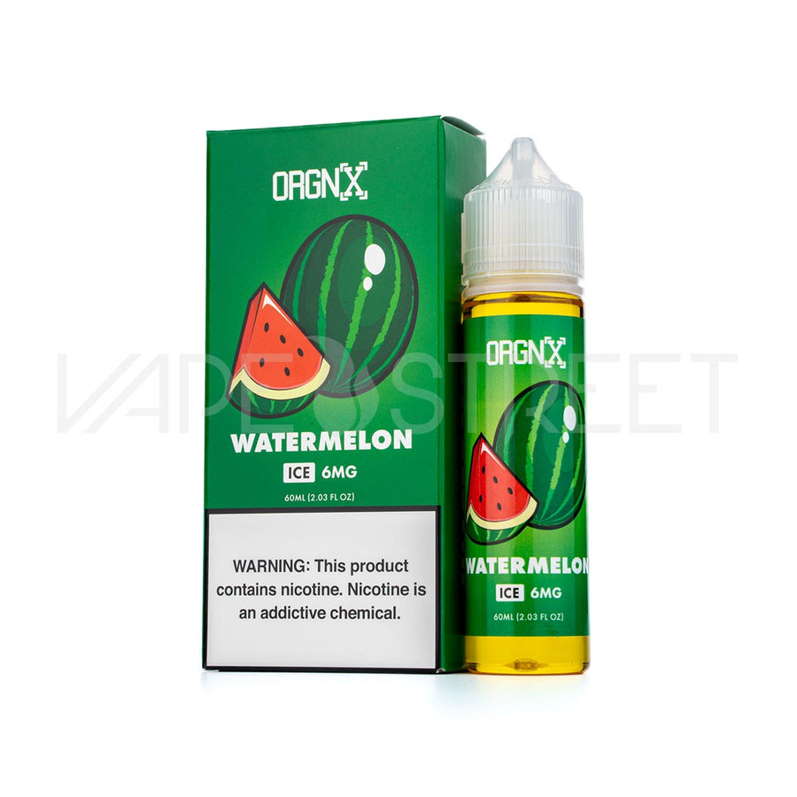 ORGNX Eliquids Watermelon Ice 60mL Vape Juice