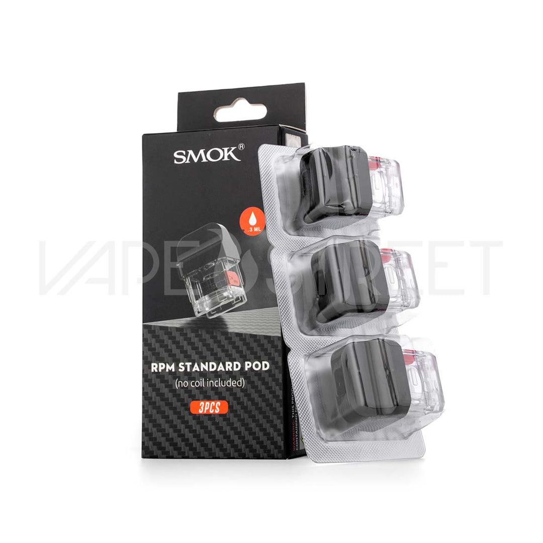 Smok RPM Standard Replacement Pods - 3 Pack | Vape Street