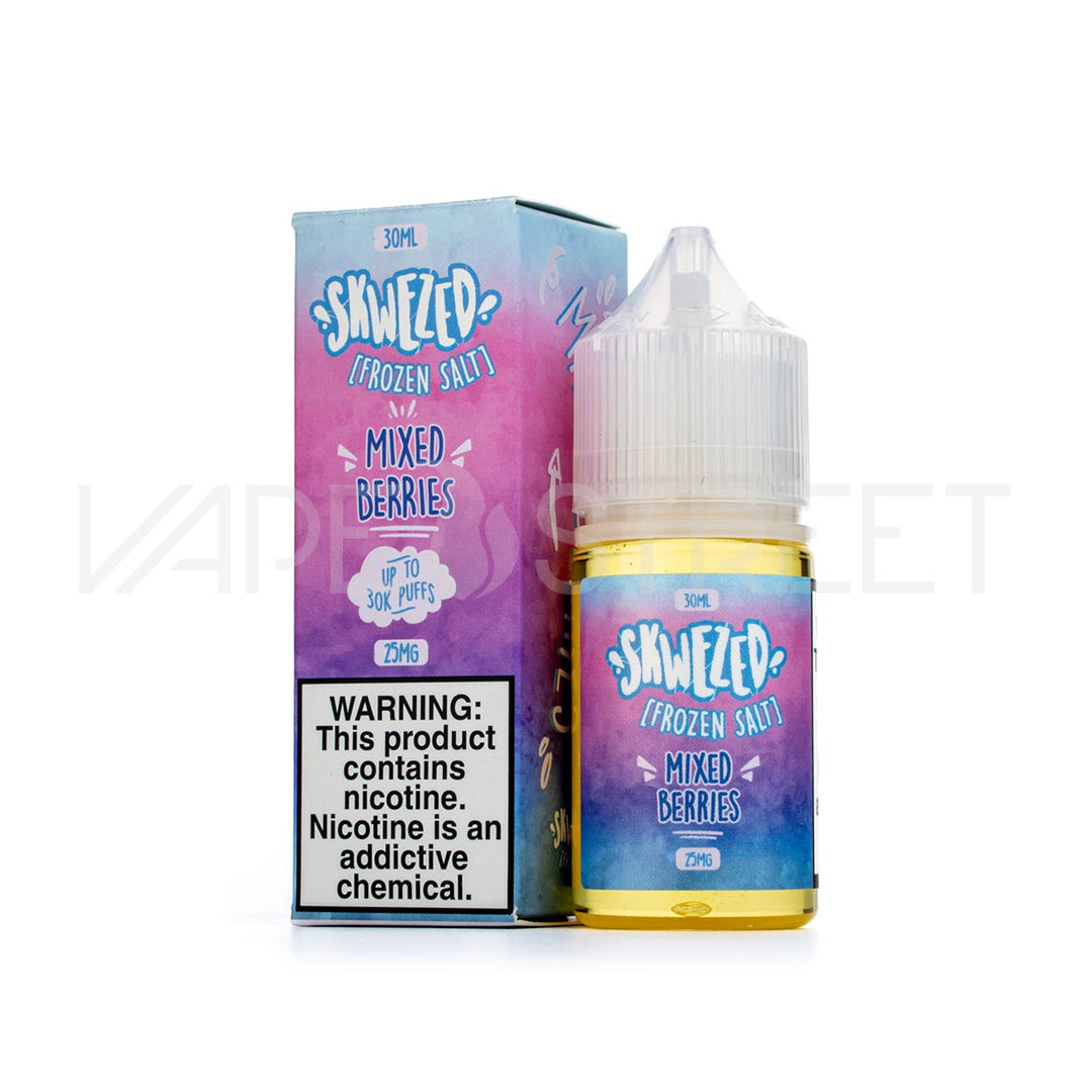 Skwezed Frozen Salt Mixed Berries 30mL Vape Juice