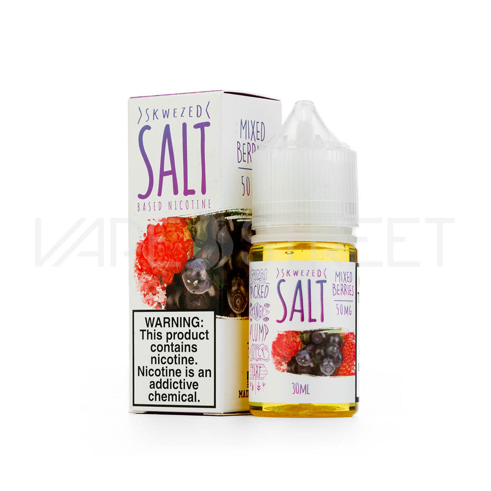 Skwezed Salt Mixed Berries 30mL Vape Juice