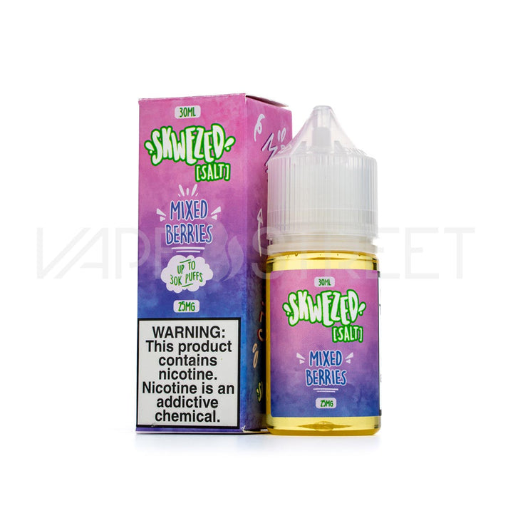 Skwezed Salt Mixed Berries 30mL Vape Juice