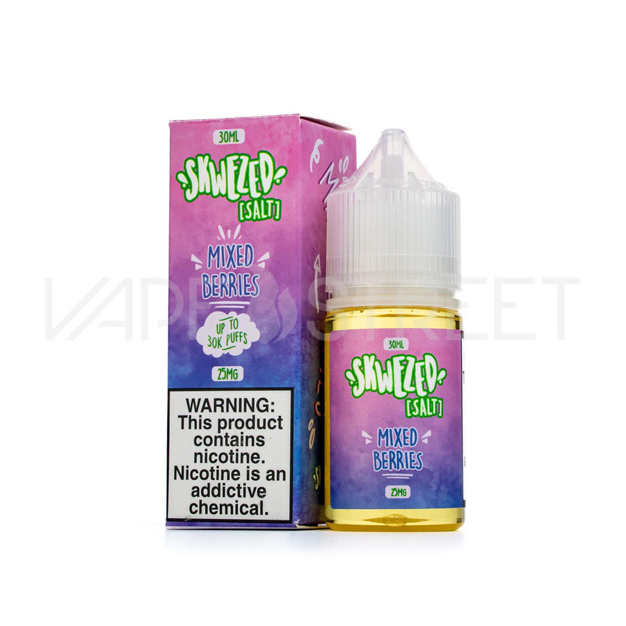 Skwezed Salt Mixed Berries 30mL Vape Juice