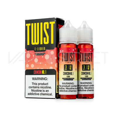 Twist E-liquids Crimson No.1 Two Bottles of  60ml