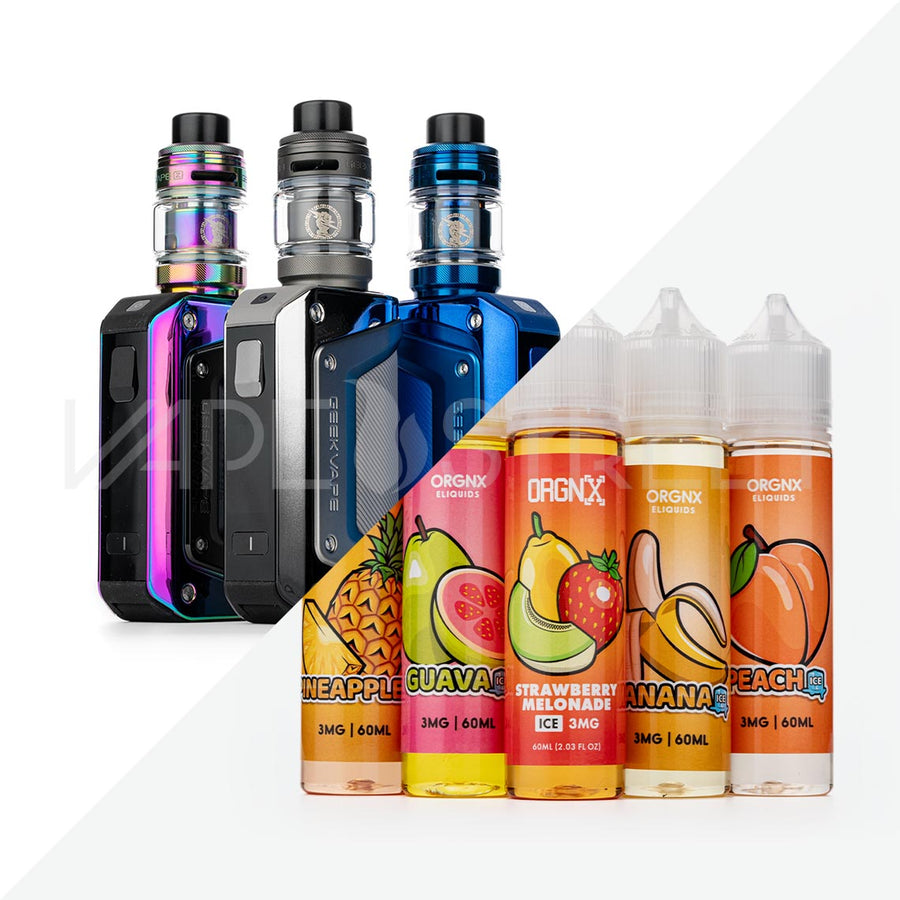 Geekvape Aegis Legend 3 and ORGNX Ice Bundle | Vape Street Geekvape Aegis Legend 3 and ORGNX Ice Bundle | Vape Street