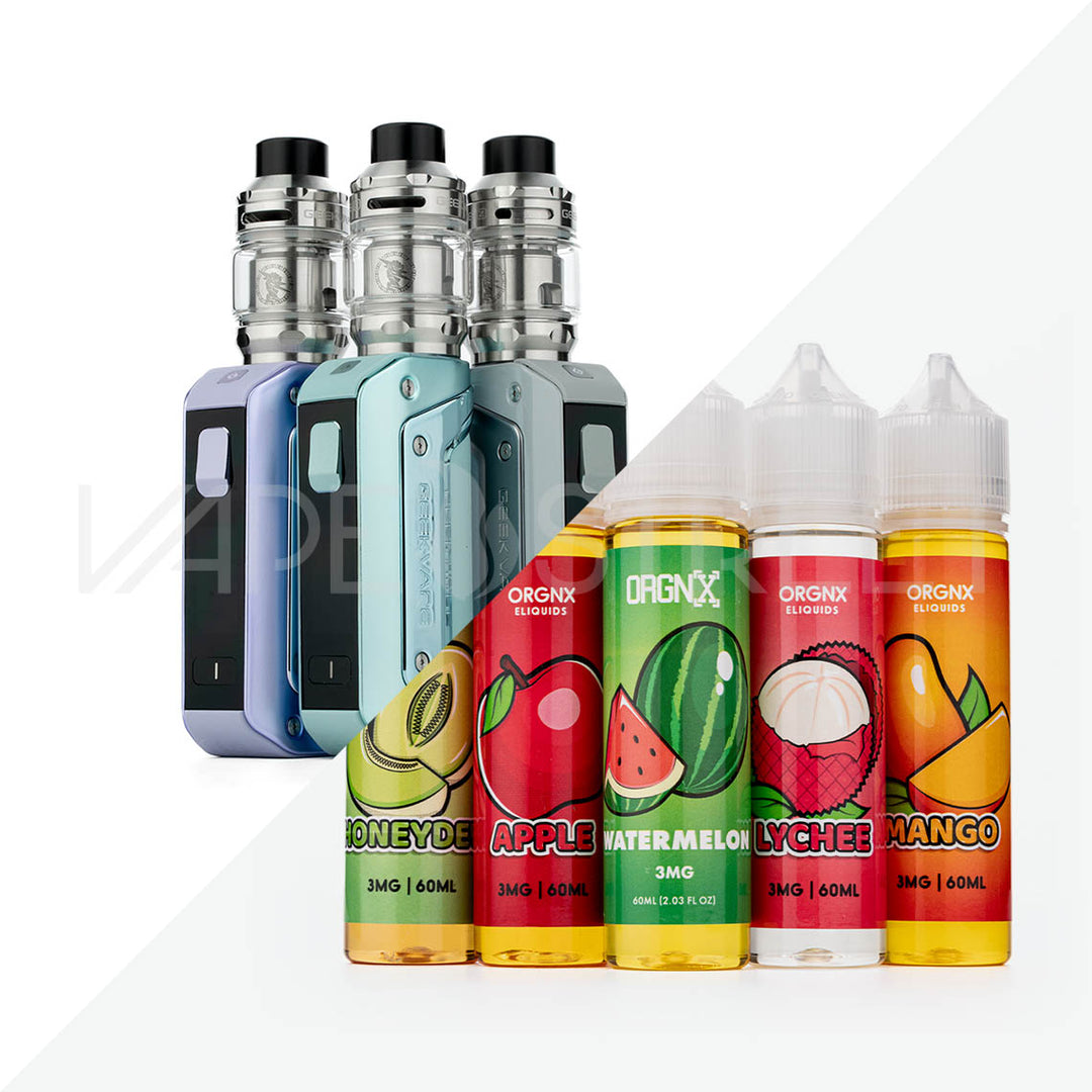 Geekvape Aegis Solo 3 and ORGNX Non-Menthol Bundle | Vape Street Geekvape Aegis Solo 3 and ORGNX Non-Menthol Bundle | Vape Street
