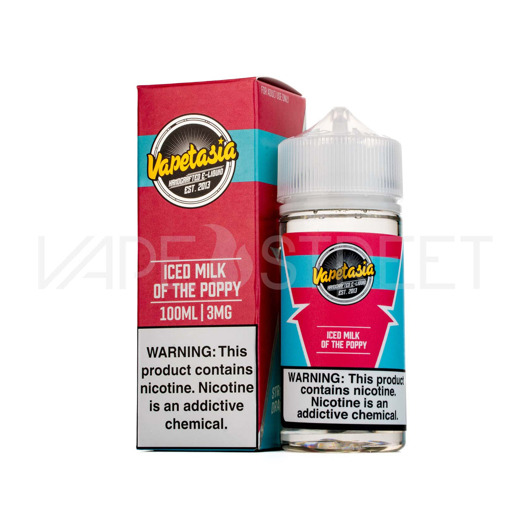 Vapetasia Iced Milk of the Poppy 100mL Vape Juice