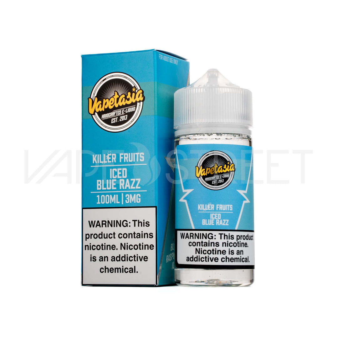 Vapetasia Killer Fruits Iced Blue Razz (100ml)