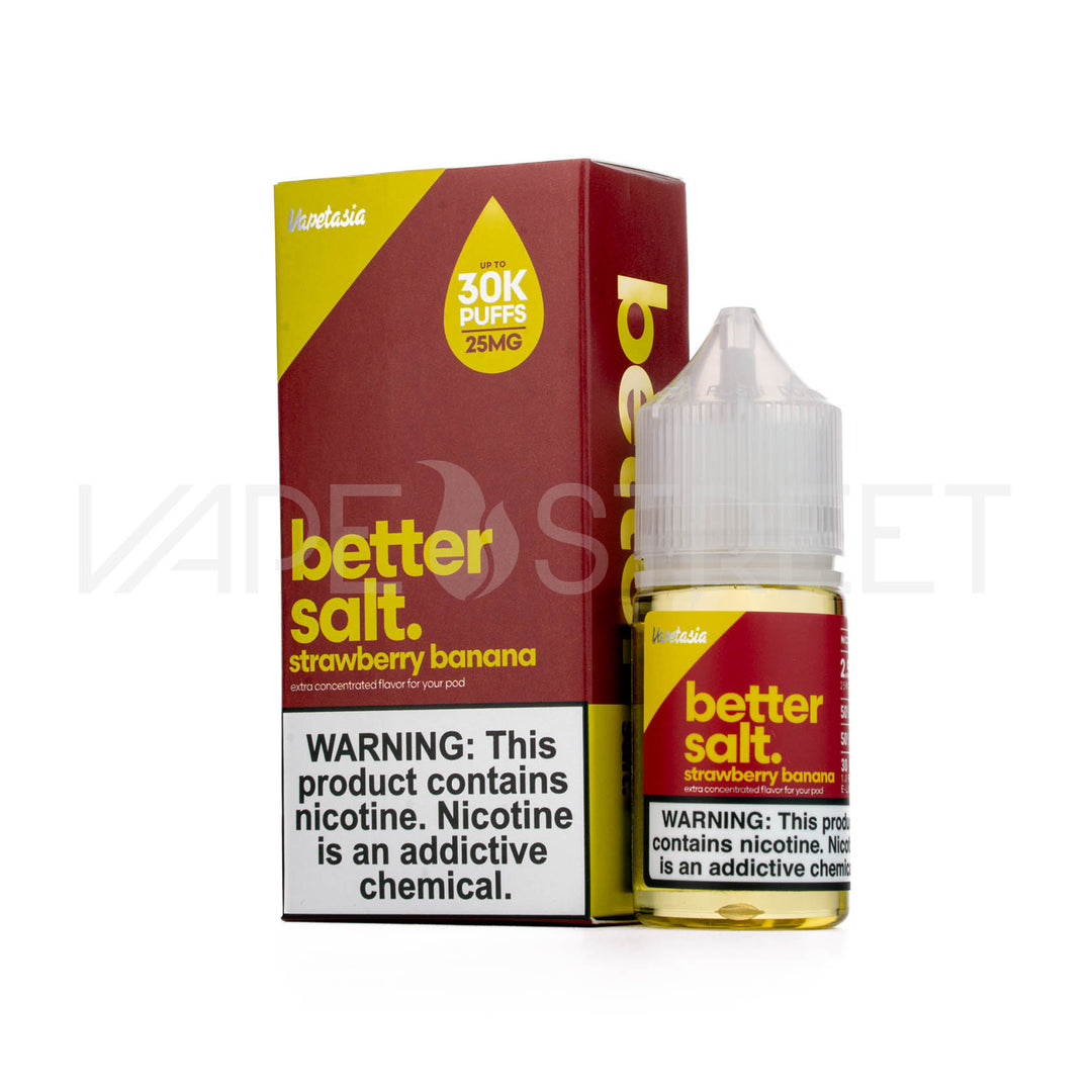 Vapetasia Better Salt Strawberry Banana 30mL Vape Juice