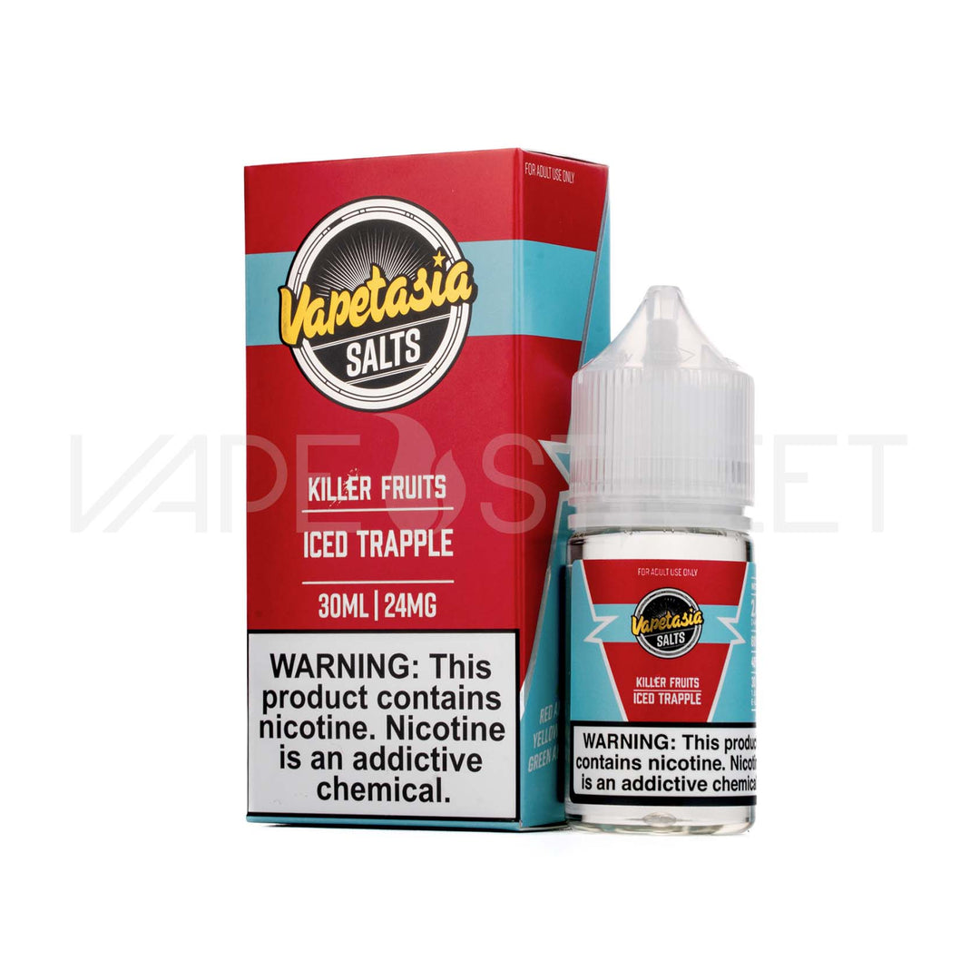 Vapetasia Salts Killer Fruits Iced Trapple 30mL Vape Juice