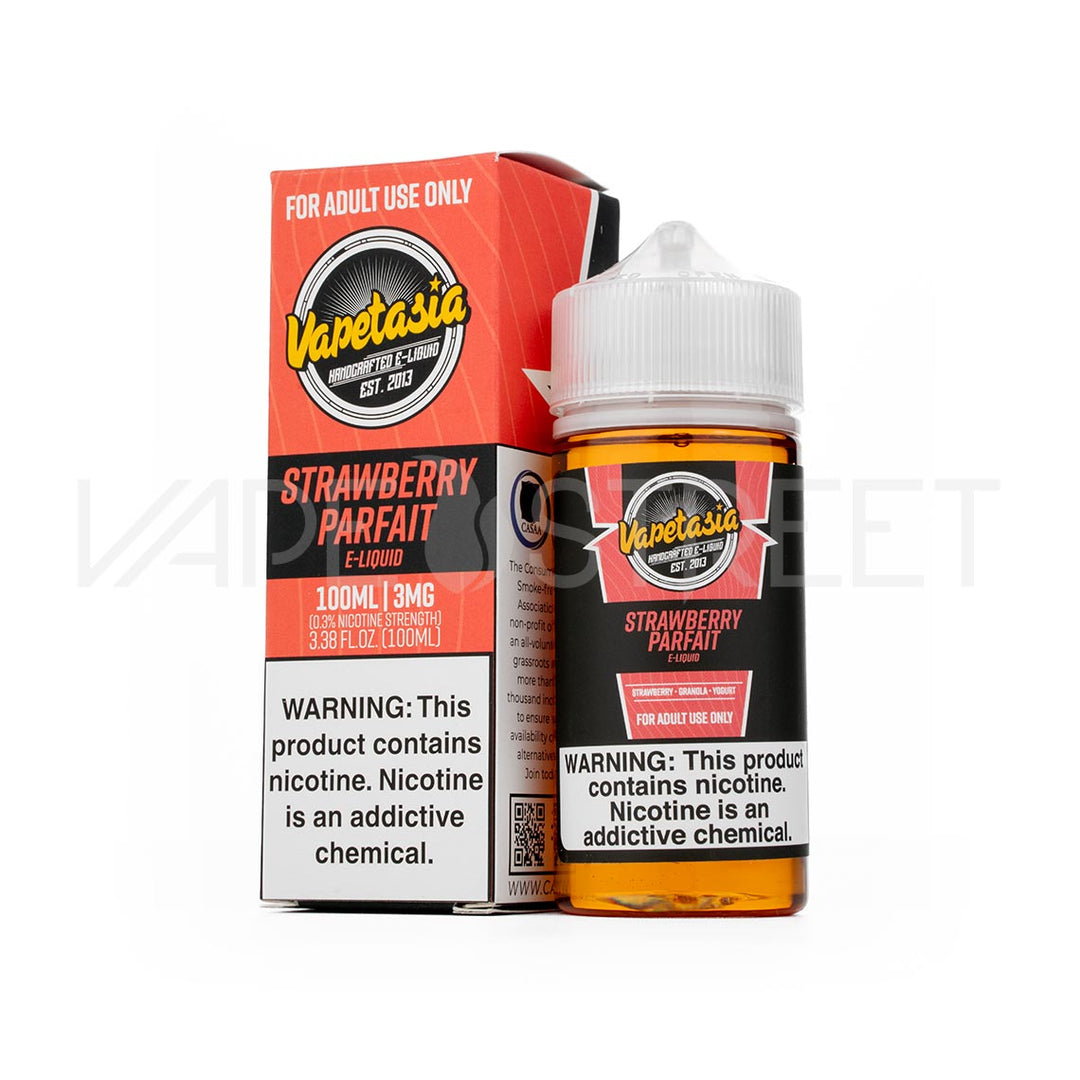 Vapetasia Strawberry Parfait 100ml Vape Street