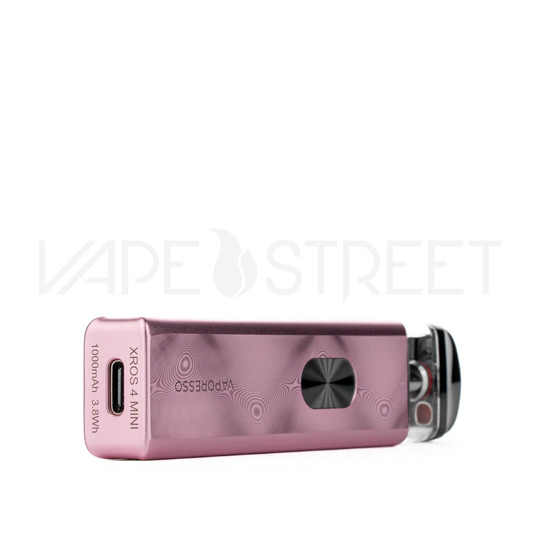 Vaporesso XROS 4 Mini 30W Pod System USB Type-C charge port