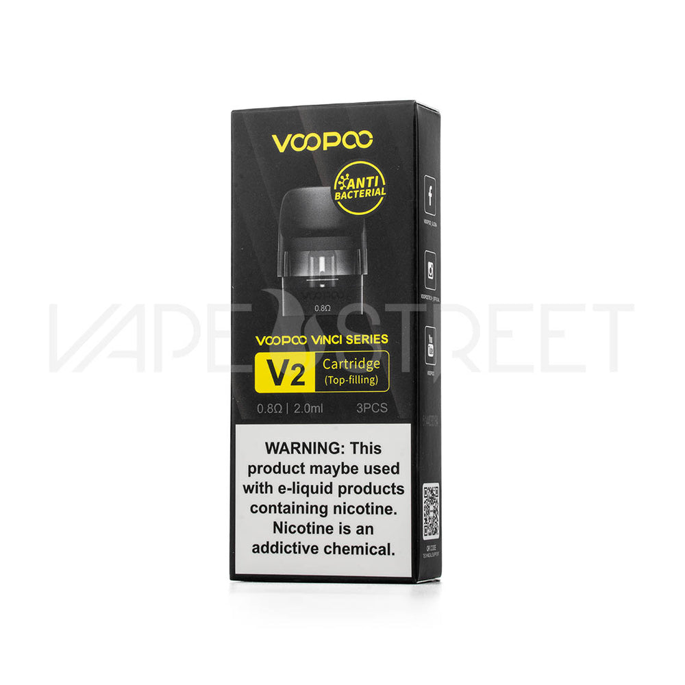 Voopoo Vinci V2 Series Pod Replacement 3 Pack Top filling 