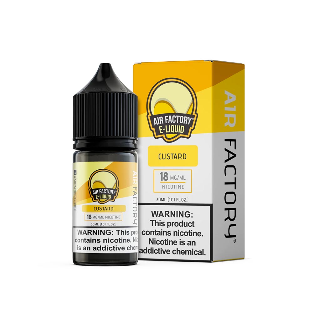 Air Factory Salts Custard Vape Juice