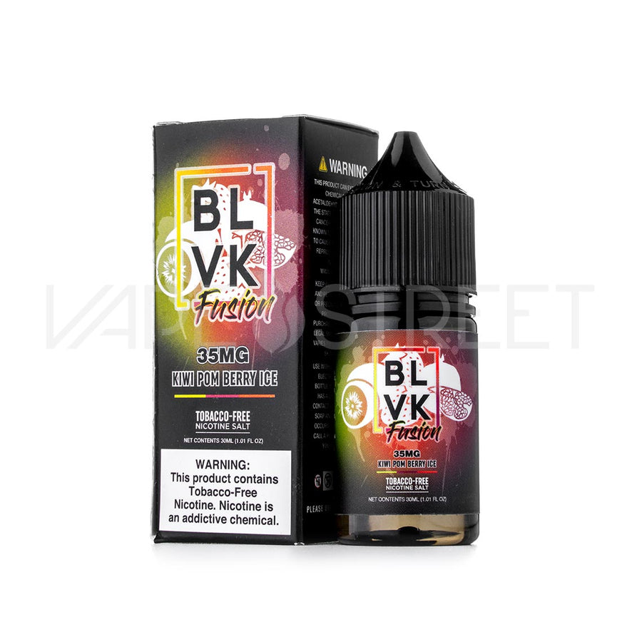 BLVK Fusion Kiwi Pom Berry Ice Salt Nic TFN