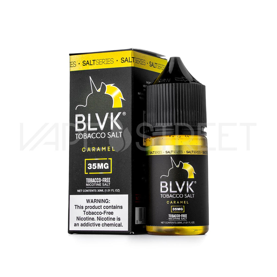 BLVK Tobacco Caramel Salt Nic TFN