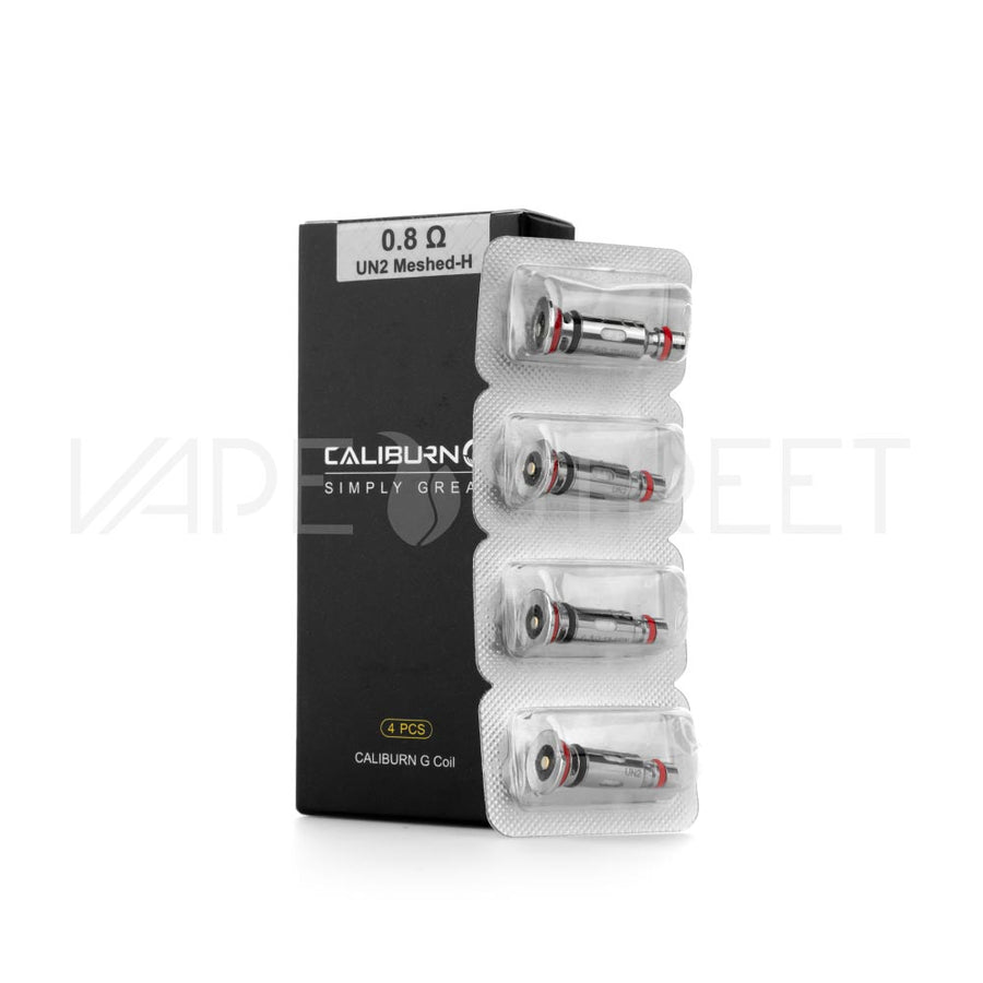 Uwell Caliburn G Replacement Coils - 4 Pack | Vape Street Uwell Caliburn G Replacement Coils - 4 Pack | Vape Street