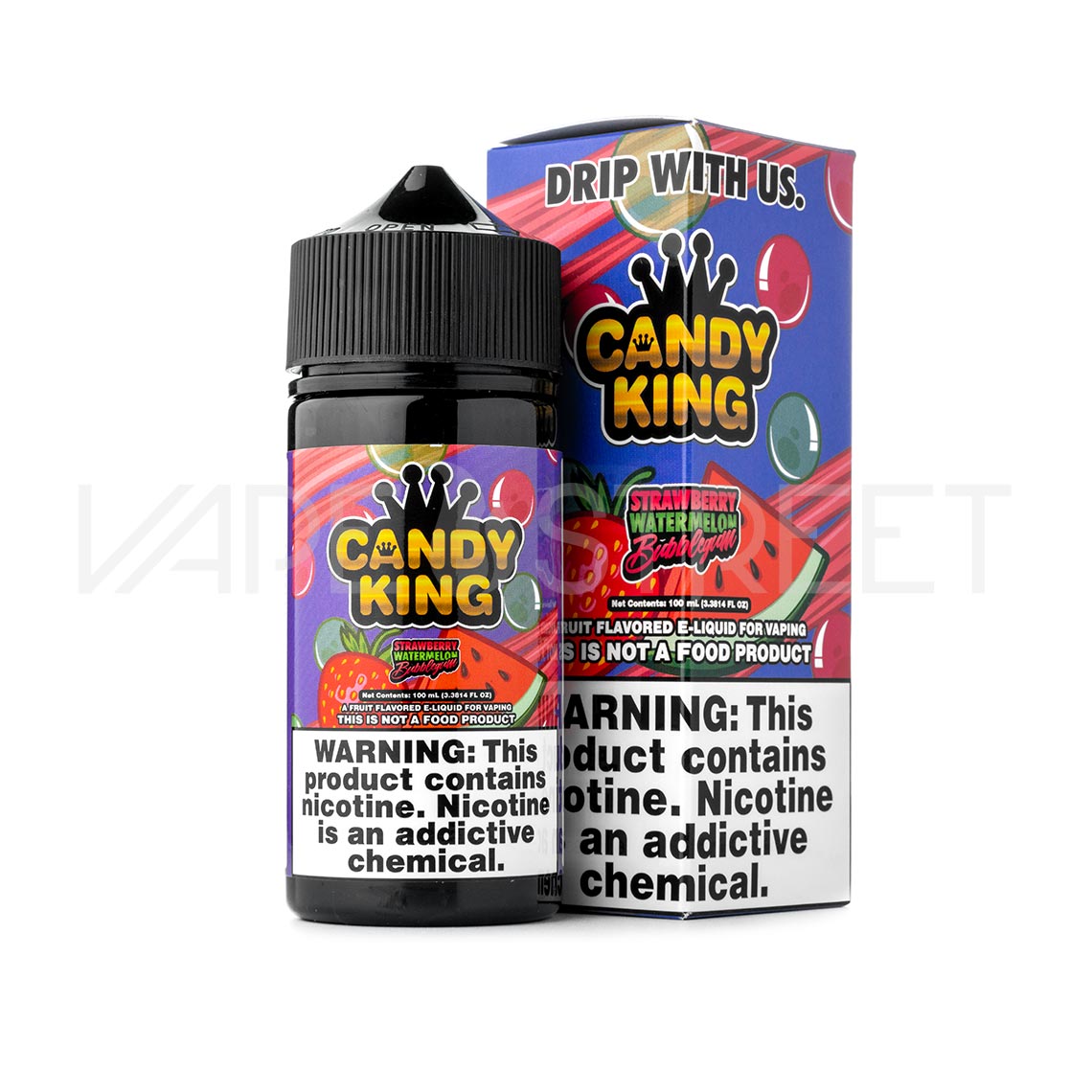 The Candy King's Strawberry Watermelon Bubblegum