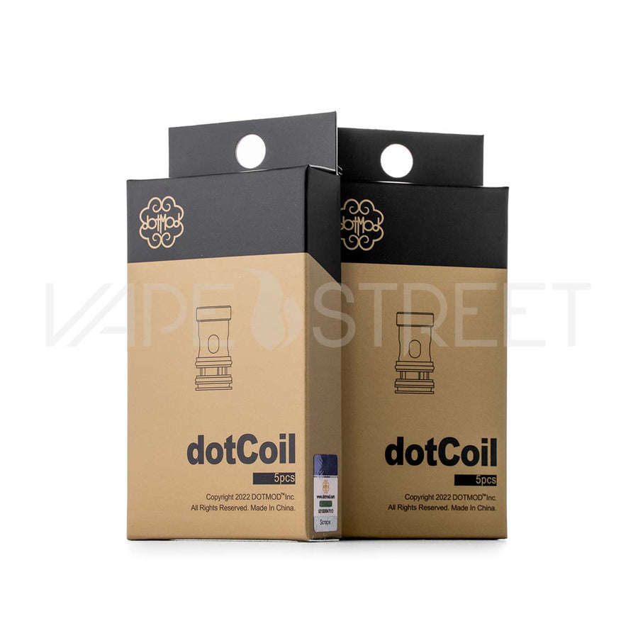 Dotmod DotCoil Replacement Coils Outer Packaging Vape Street