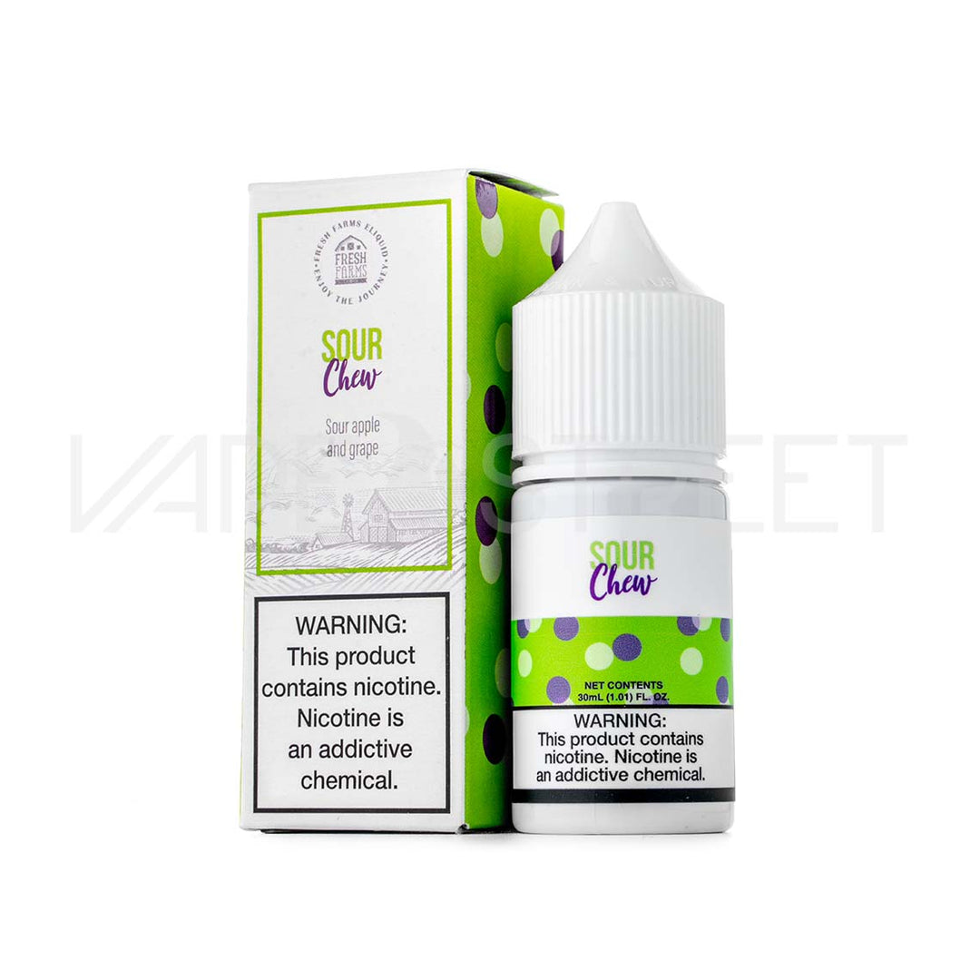 Fresh Farms Salt Nic Sour Chew  30ml