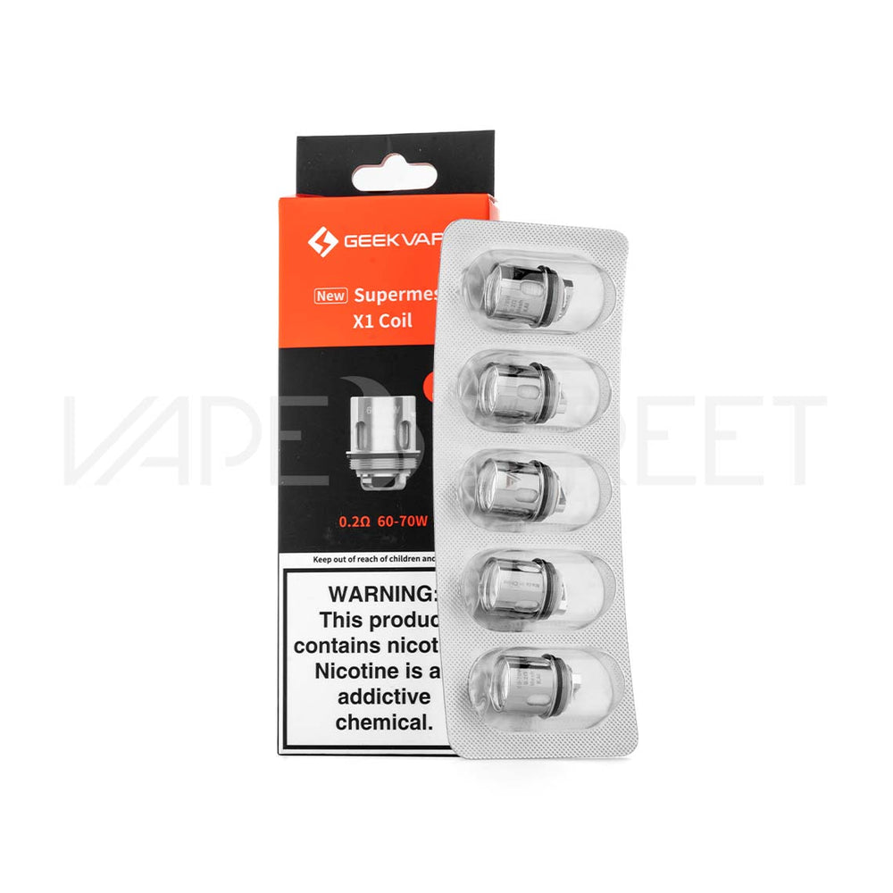 Geekvape Supemesh Replacement Coils x1 coils 5 pack