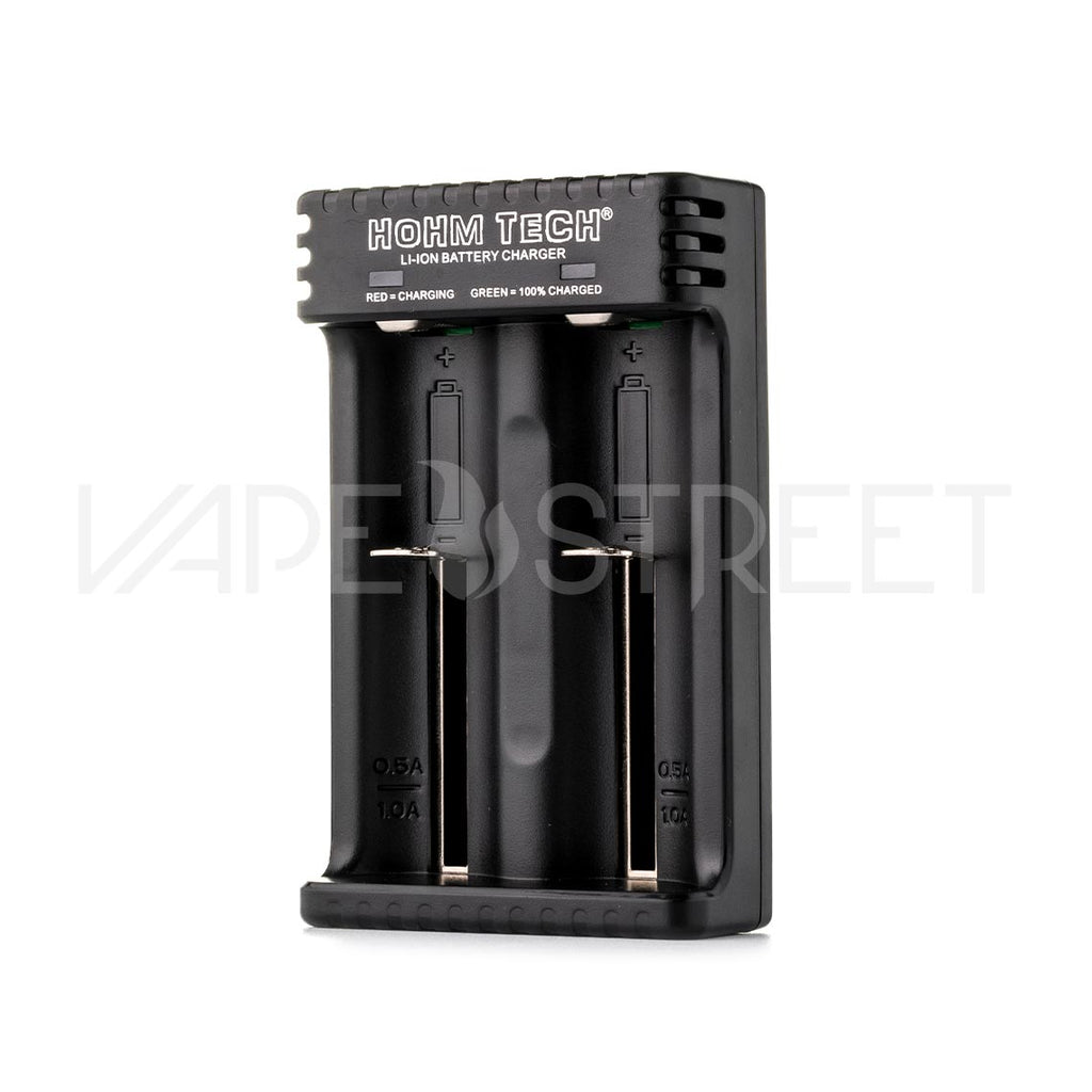 Hohm Tech School 2A Battery Charger | Vape Street Hohm Tech School 2A Battery Charger | Vape Street