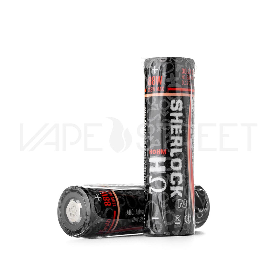 Hohm Tech Sherlock 2 20700 Rechargeable Battery | Vape Street Hohm Tech Sherlock 2 20700 Rechargeable Battery | Vape Street