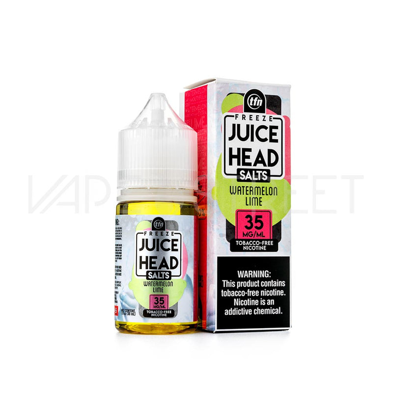 Juice Head Freeze TFN Salts Watermelon Lime 30mL Vape Juice