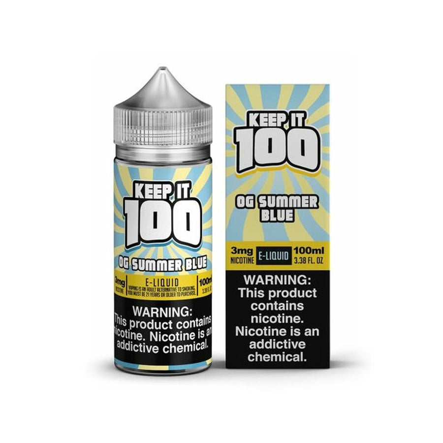 Keep It 100 OG Summer Blue 100mL Vape Juice