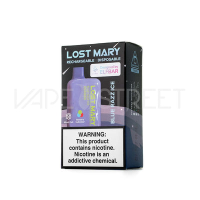 Lost Mary Elf Bar OS5000 Disposable Device Blue Razz Ice